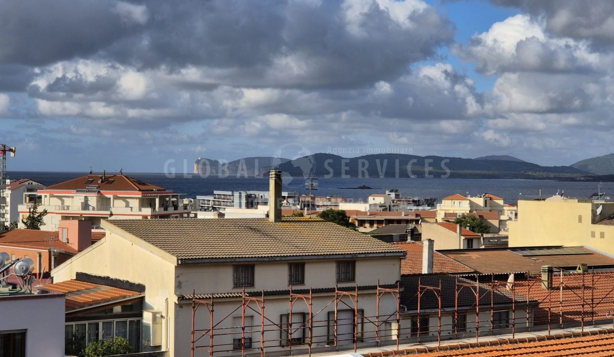 Mansarda vista mare ad Alghero