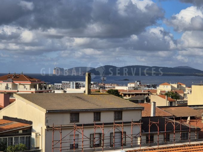 Mansarda vista mare ad Alghero